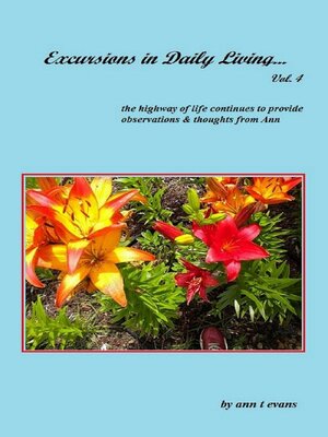 cover image of Excursions in Daily Living...Vol 4